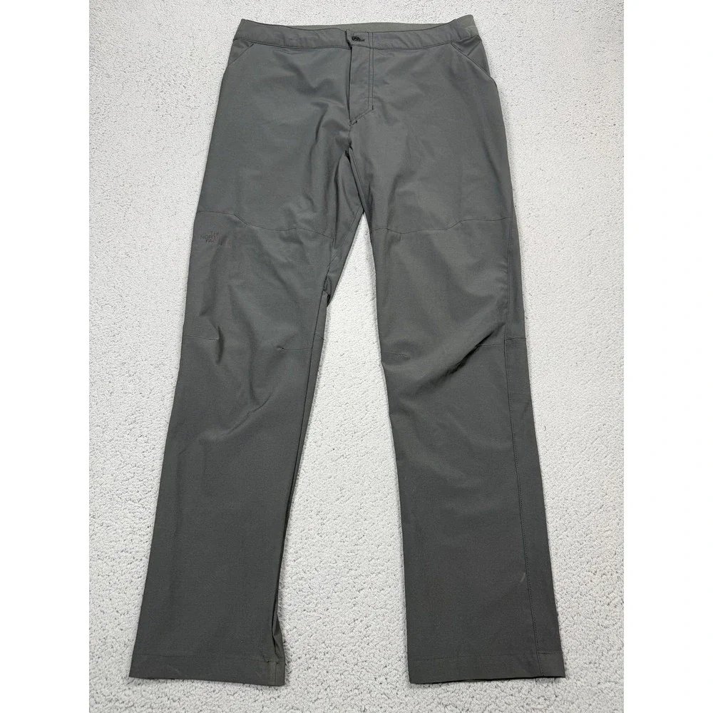 The North Face Pants Mens 34x31 Gray Hiking Stretch UPF Trail Khakis NF0A3G8D